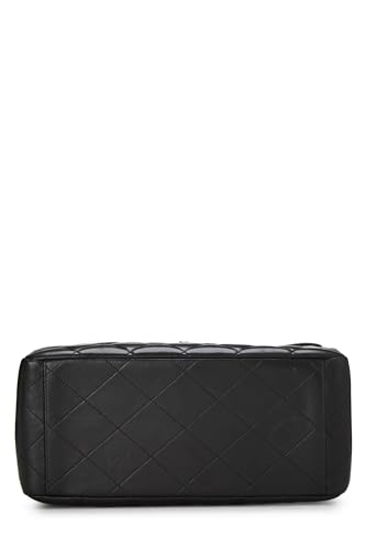 Chanel,  Black Quilted Lambskin Double Sided Tall, Black