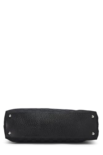Gucci,  Black GG Canvas Eclipse Tote, Black