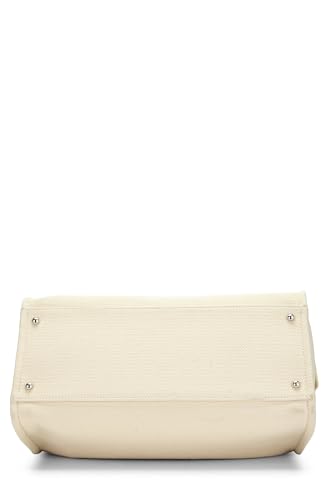 Chanel,  Beige Canvas Deauville Boston, Beige