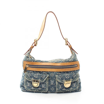 Louis Vuitton Monogram Denim Baggy PM Shoulder Bag - '00s