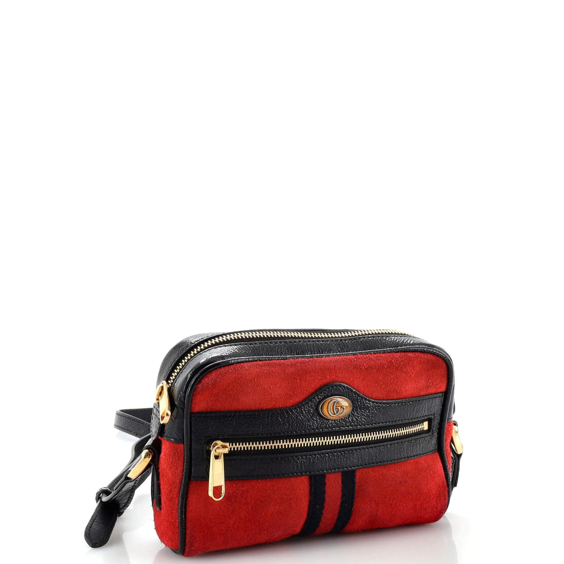 Ophidia Shoulder Bag Suede Mini
