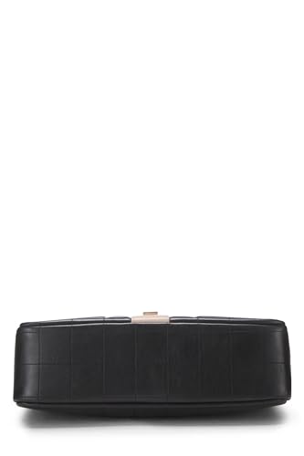 Chanel,  Black Quilted Calfskin Jacket Shoulder Bag, Black