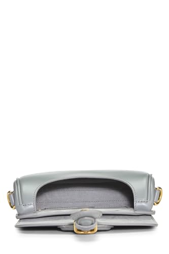 Dior,  Grey Calfskin Bobby Flap Small, Grey