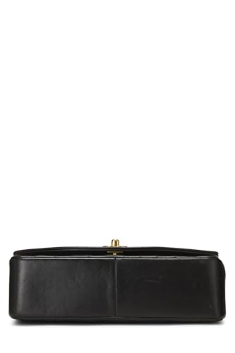 Chanel,  Black Quilted Lambskin Diana Flap Medium, Black