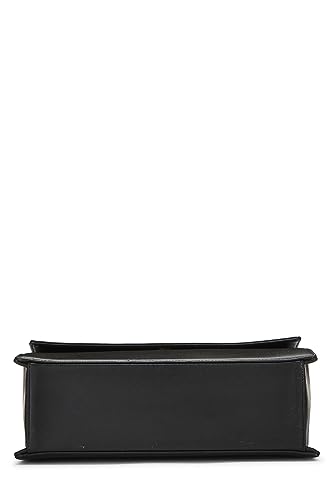 Chanel,  Black Lambskin 'CC' Flap Handbag, Black
