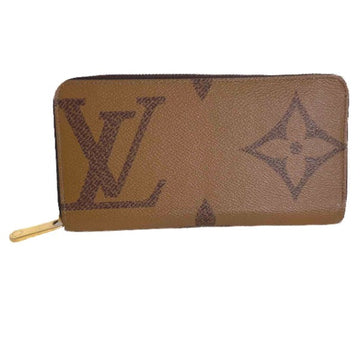 LOUIS VUITTON Long Wallet Purse M69353 Monogram canvas Brown monogram giant reverse Zippy wallet unisex(Unisex) Used