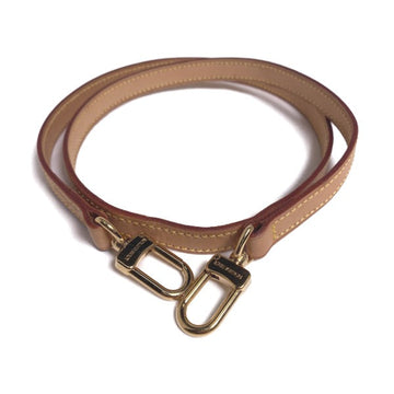 LOUIS VUITTON Shoulder strap Nume leather beige strap Women(Unisex) Used