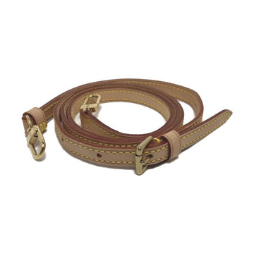 LOUIS VUITTON Shoulder strap J52314 Nume leather beige strap Adjustable Women Used