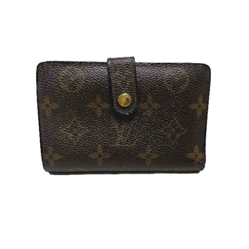 LOUIS VUITTON Bifold Wallet M61663 Monogram canvas Brown Clasp wallet with card pocket Monogram Porto Monet Viet Vienoa Women Used