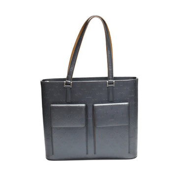 LOUIS VUITTON Tote Bag M55105 Monogram mat blue Willwood Monogram mat Women Used