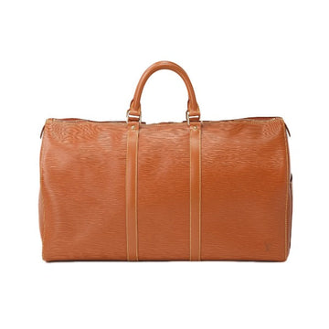 LOUIS VUITTON Boston Duffel bag M42968 Epi Leather Zipang gold Epi Keepall 50 unisex(Unisex) Used