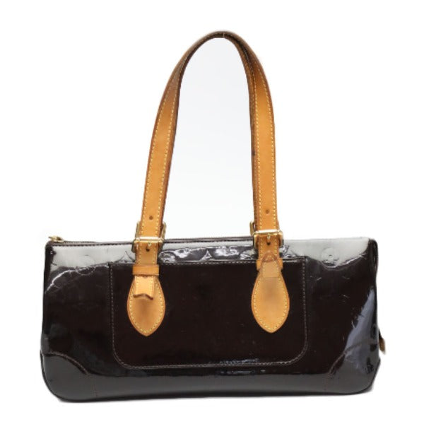 LOUIS VUITTON Handbag M93510 Monogram Vernis Amarrant Shoulder Bag Vernis Rosewood Avenue Women Used