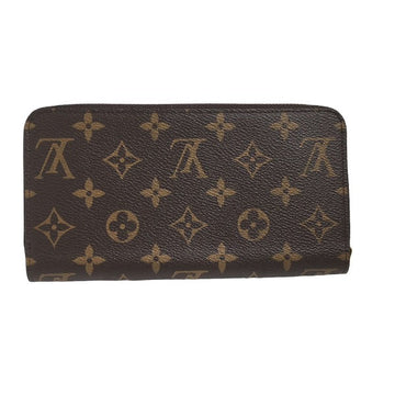 LOUIS VUITTON Long Wallet Purse M41895 Monogram canvas Fuchsia Zip Around Monogram Zippy wallet unisex(Unisex) Used