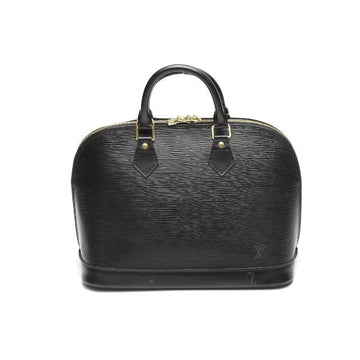LOUIS VUITTON Handbag M52142 Epi Leather Noir Handbag Epi Alma Women Used