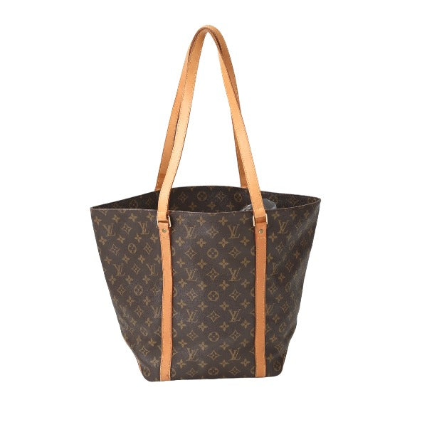 LOUIS VUITTON Tote Bag M51109 Monogram canvas Brown Tote Bag Monogram Sac shopping Women Used