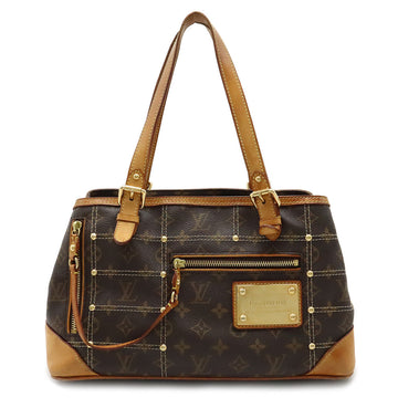 Louis Vuitton Monogram Rivet Shoulder Bag M40140