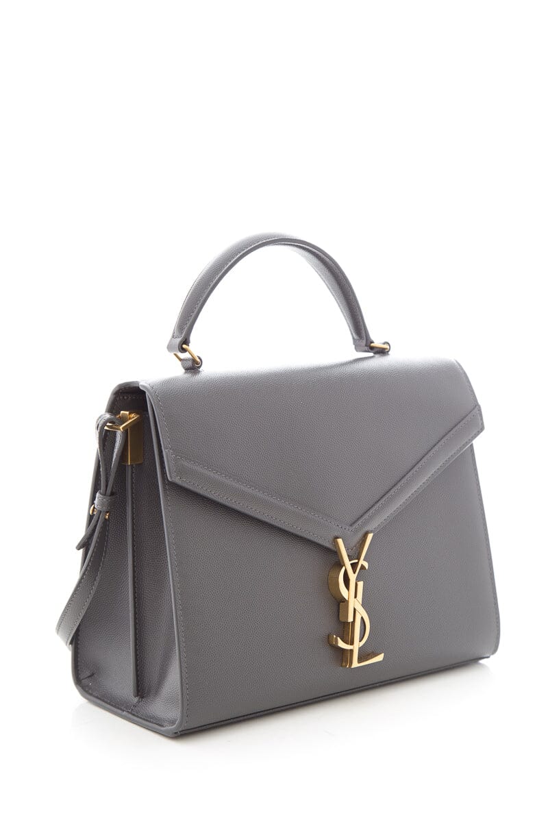 YSL Grey Cassandra Medium Handbag