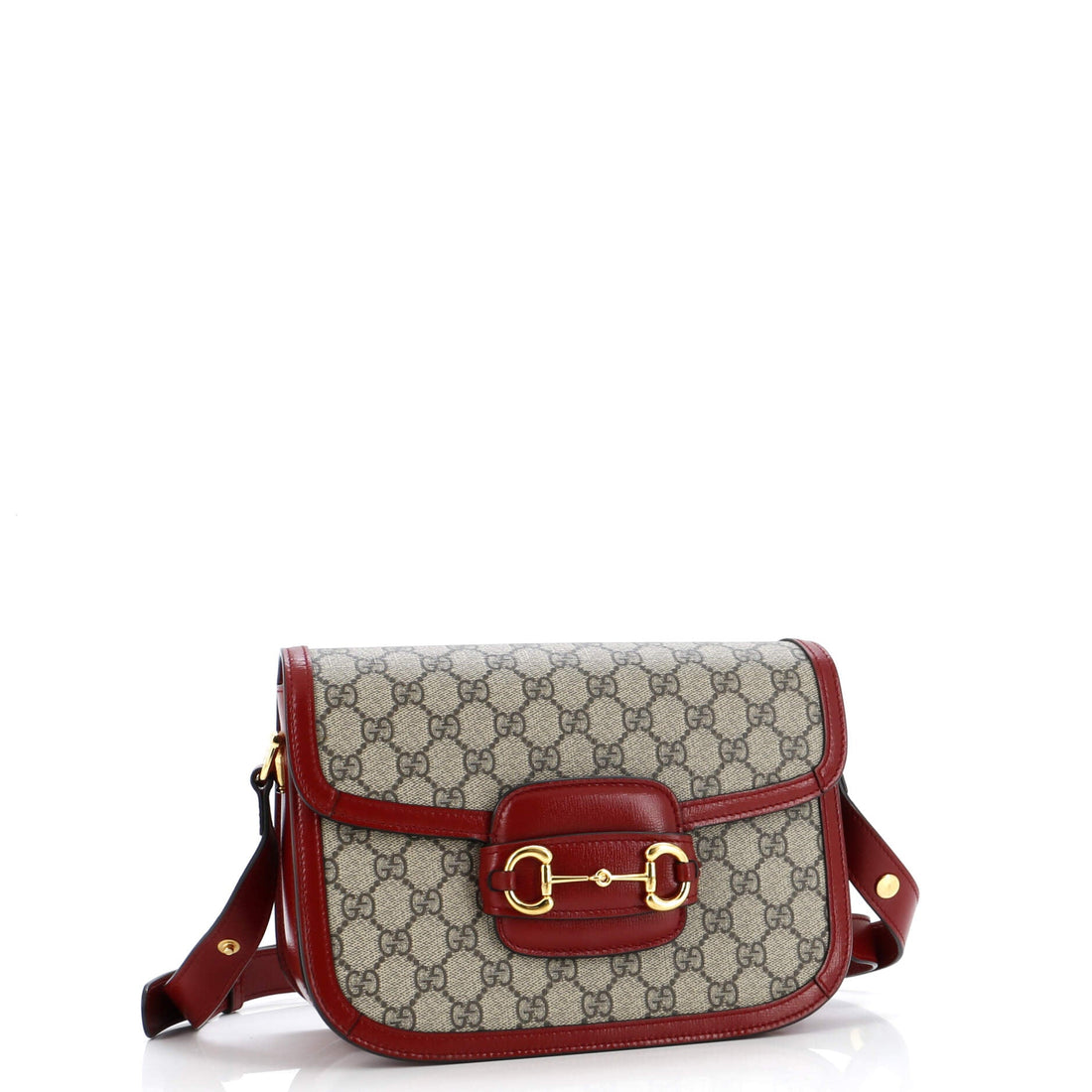 Horsebit 1955 Shoulder Bag GG Coated Canvas Small