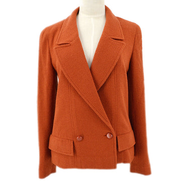 Chanel 1998 Fall double-breasted boucl blazer #36