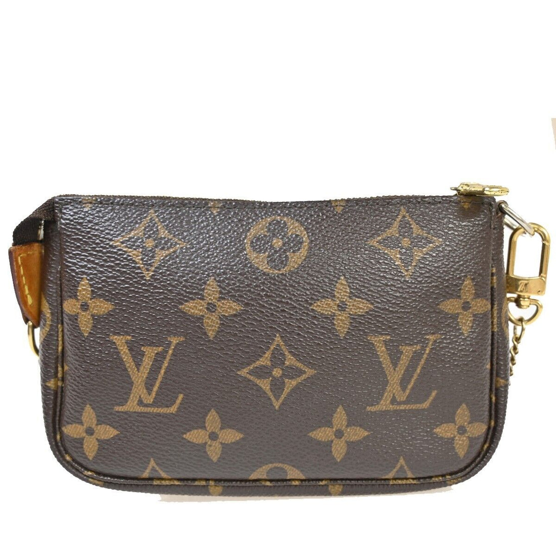 Louis Vuitton Mini Pochette Accessoires  Canvas Clutch Bag ()
