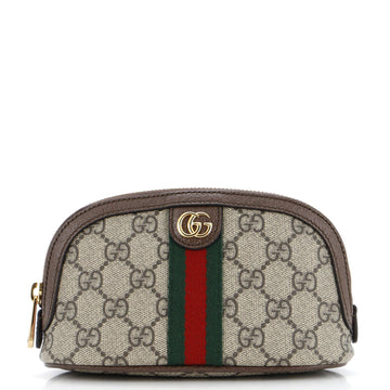 Ophidia Cosmetic Case GG Coated Canvas Medium