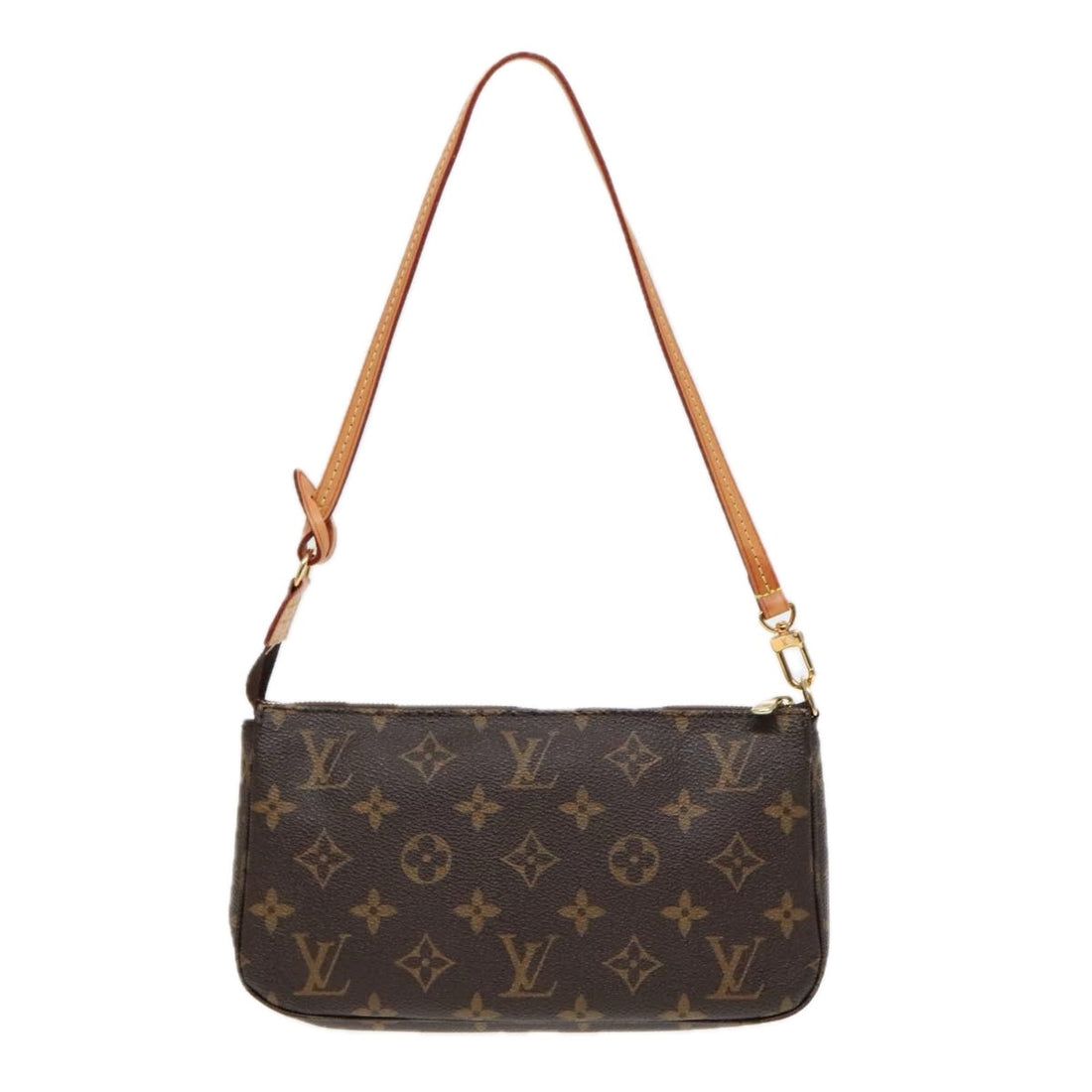 Louis Vuitton Pochette Accessoire  Canvas Clutch Bag ()