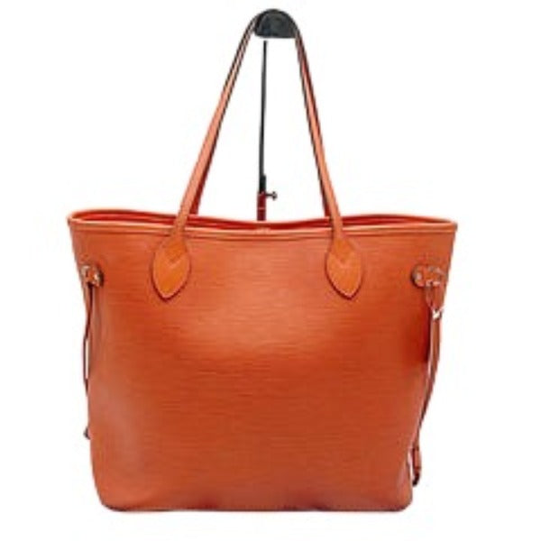 LOUIS VUITTON Tote Bag M40884 Epi Leather Orange Tote Bag Epi Neverfull MM Women Used