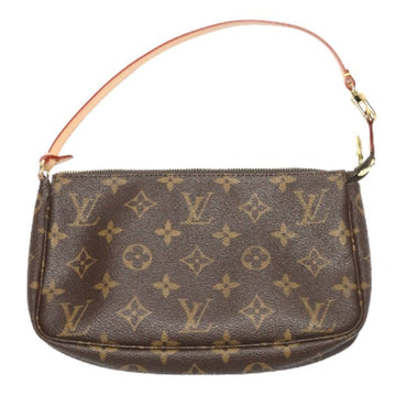 LOUIS VUITTON Pouch M40712 Monogram canvas Brown Pochette Monogram Accessoires Women Used