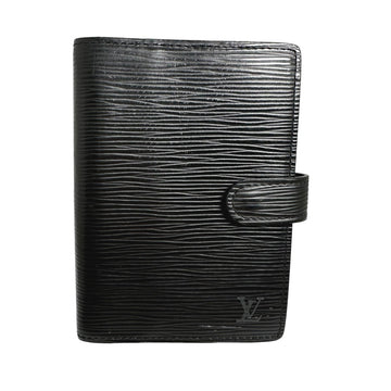 LOUIS VUITTON Notebook cover R20052 Epi Leather black System notebook cover Epi Agenda PM mens(Unisex) Used