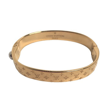 LOUIS VUITTON bracelet M00251 Gold Plated gold Cuff nanogram Monogram Small size Women S Used
