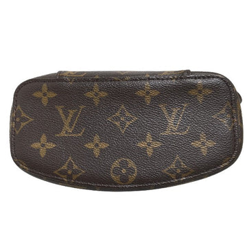 LOUIS VUITTON Pouch M47352 Monogram canvas Brown Jewelry box Monogram posh monte carlo mens Used