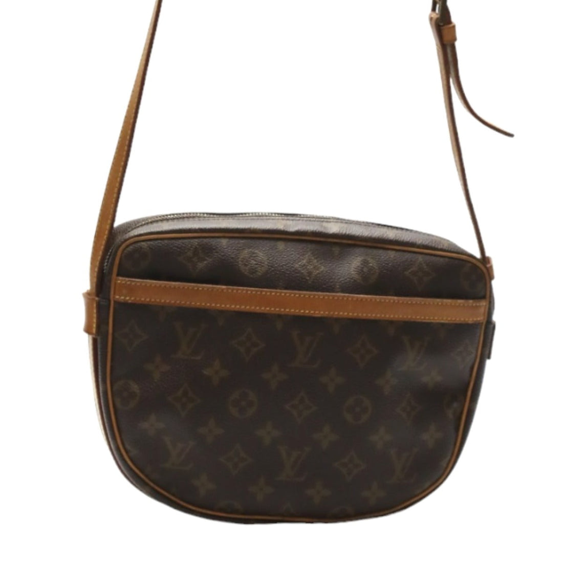 LOUIS VUITTON Shoulder Bag M51227 Monogram canvas Brown Shoulder Bag Monogram Geneufeille Women Used