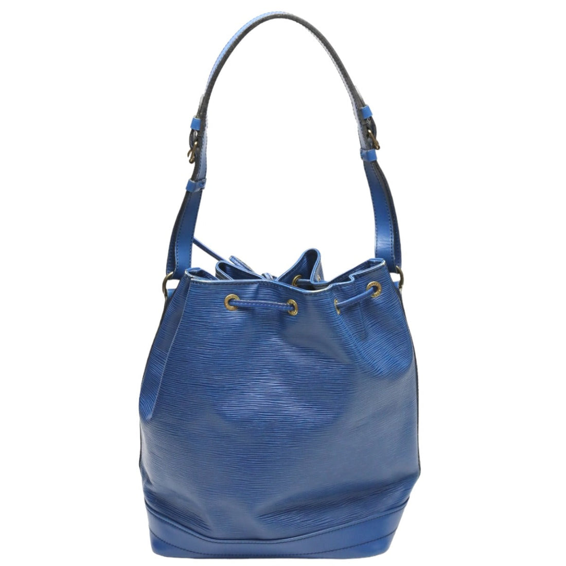 LOUIS VUITTON Shoulder Bag M44005 Epi Leather blue Drawstring type Shoulder Bag Epi Noe Women Used