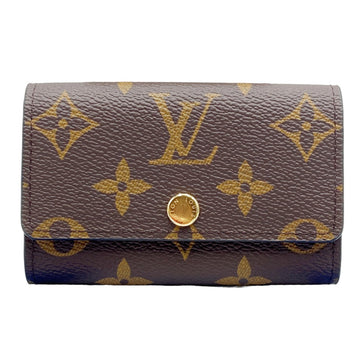 LOUIS VUITTON Key case Key holder  M62630 Monogram canvas Brown Key case Key holder for 6 pieces Monogram Multicles6 unisex(Unisex) Used