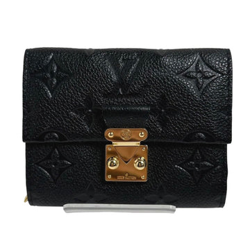 LOUIS VUITTON Tri-fold wallet M80880 Monogram Ann Platt black Tri-fold wallet Ann Platt Portefeuille Metis Women Used