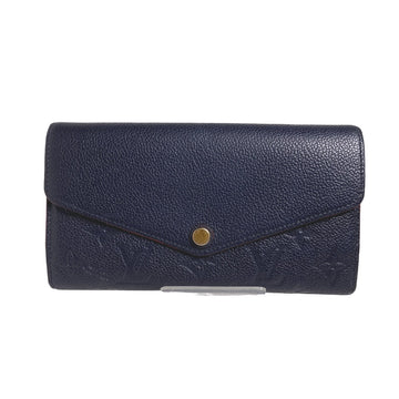 LOUIS VUITTON Long Wallet Purse M62125 Monogram Ann Platt Marine Rouge Portefeuille Sarah Ann Platt Coin purse with Card Case Women Used