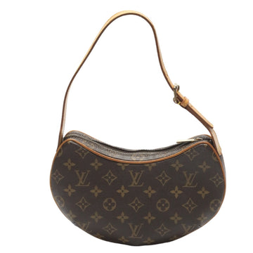 LOUIS VUITTON Handbag M51510 Monogram canvas Brown Handbag Monogram Pochette Croissant Women Used