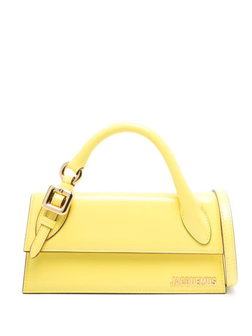 LE CHIQUITO LONG BOUCLE LEATHER HANDBAG