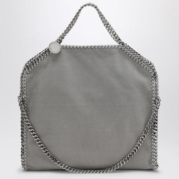 Stella Mccartney Grey Falabella Fold Over Bag Women