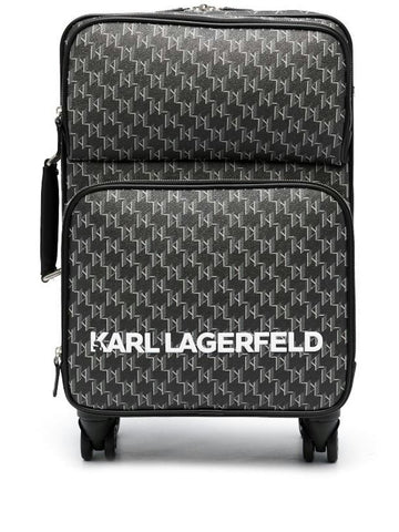 KARL LAGERFELD ALL-OVER LOGO-PRINT TROLLEY