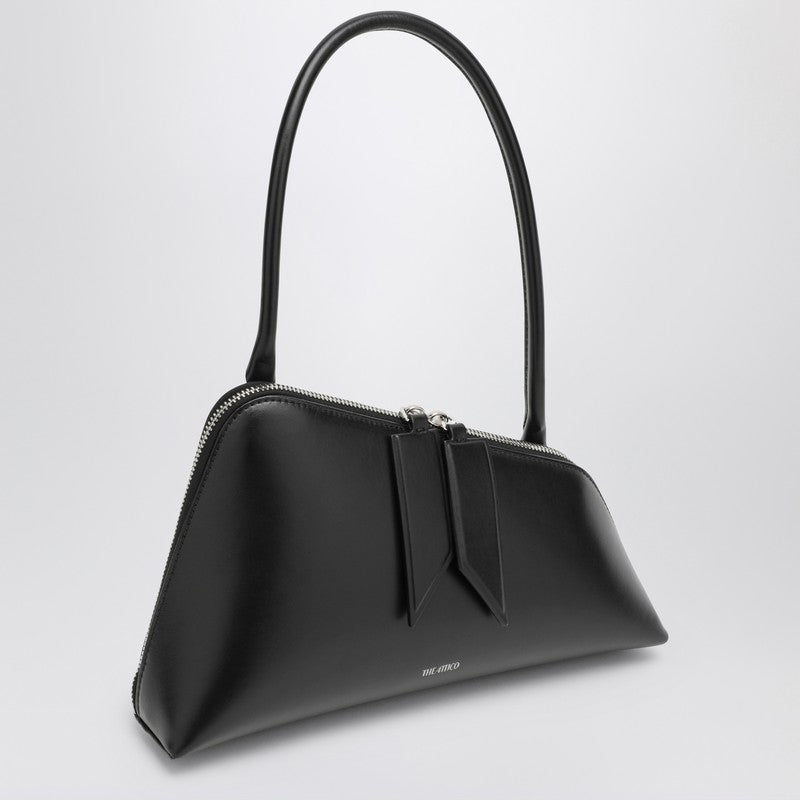 The Attico Sunrise Shoulder Bag Black Women