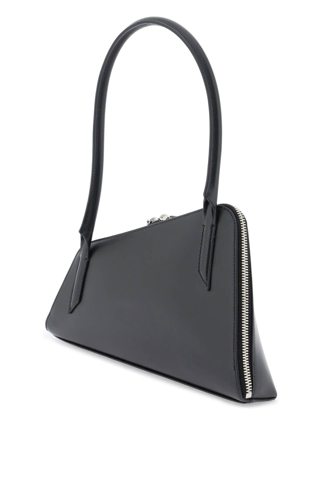 The Attico Leather Sunrise Shoulder Bag Women