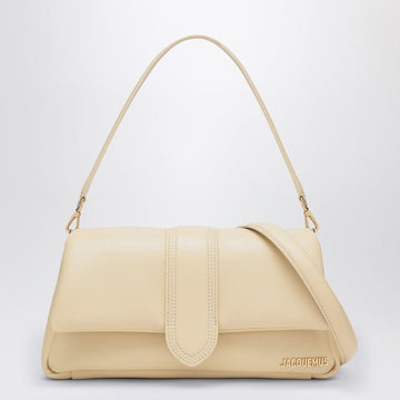 Jacquemus Le Bambimou Ivory Leather Bag Women