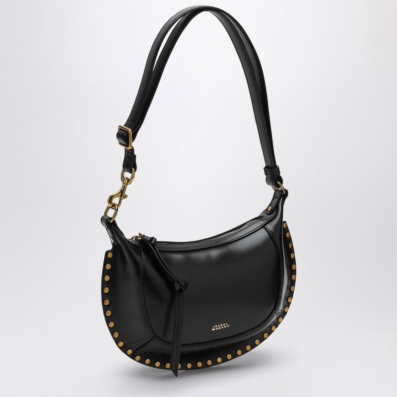 Isabel Marant Oskan Moon Shoulder Bag Black Women