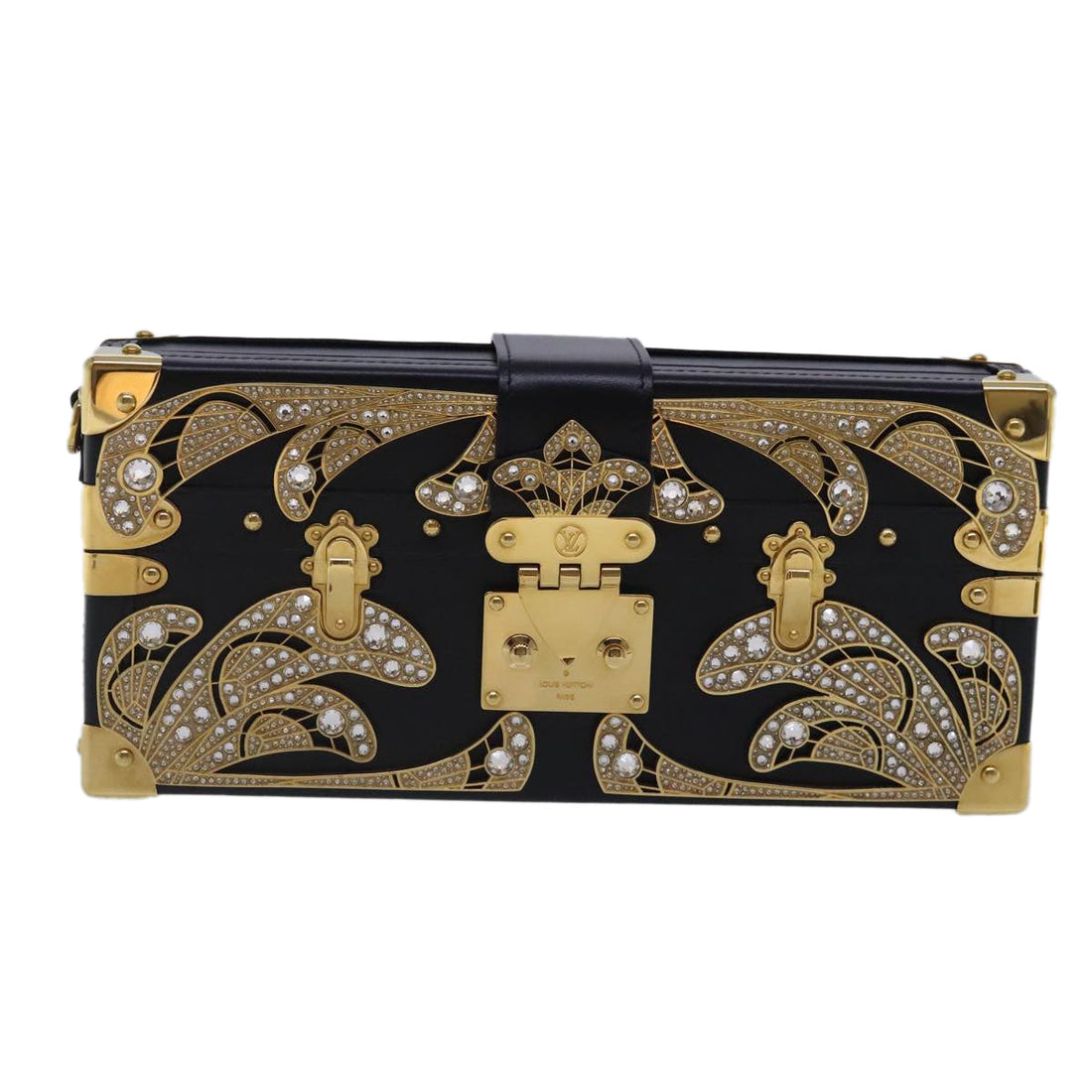 Louis Vuitton Petit Malle  Leather Shoulder Bag ()