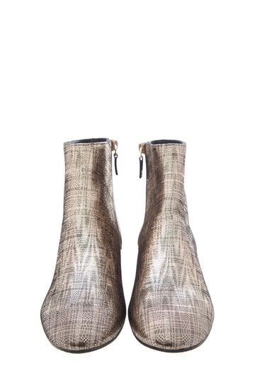 Stuart Weitzman Metallic Booties SZ 8