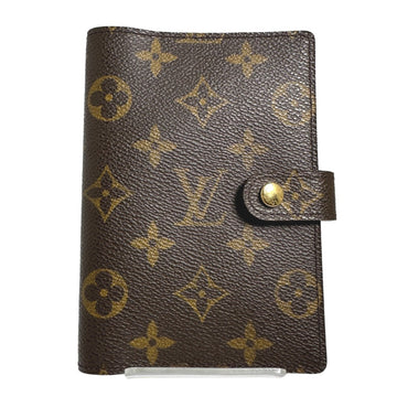 LOUIS VUITTON Notebook cover R20005 Monogram canvas Brown Notebook case Monogram Agenda PM Women(Unisex) Used