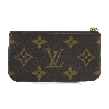 LOUIS VUITTON Key case Key holder  M62650 Monogram canvas Brown Key case Key holder for coin pocket Monogram Pochette Kle unisex(Unisex) Used