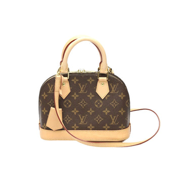 LOUIS VUITTON Handbag M53152 Monogram canvas Brown 2WAY Monogram Alma BB Women Used