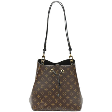 LOUIS VUITTON Shoulder Bag M44020 Monogram canvas Brown noir Shoulder Bag Monogram Neonoe Women Used